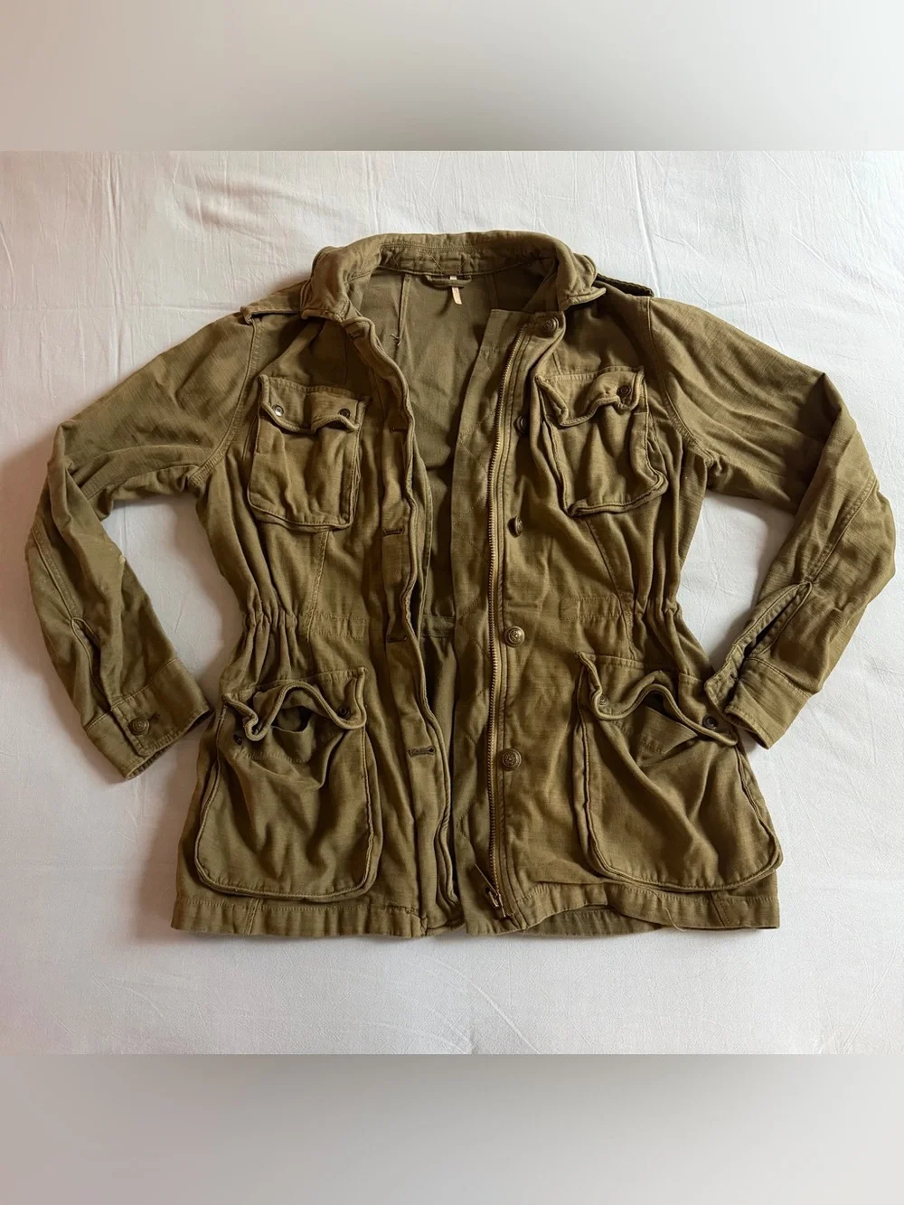 free people cargo jacket oversized look we the free